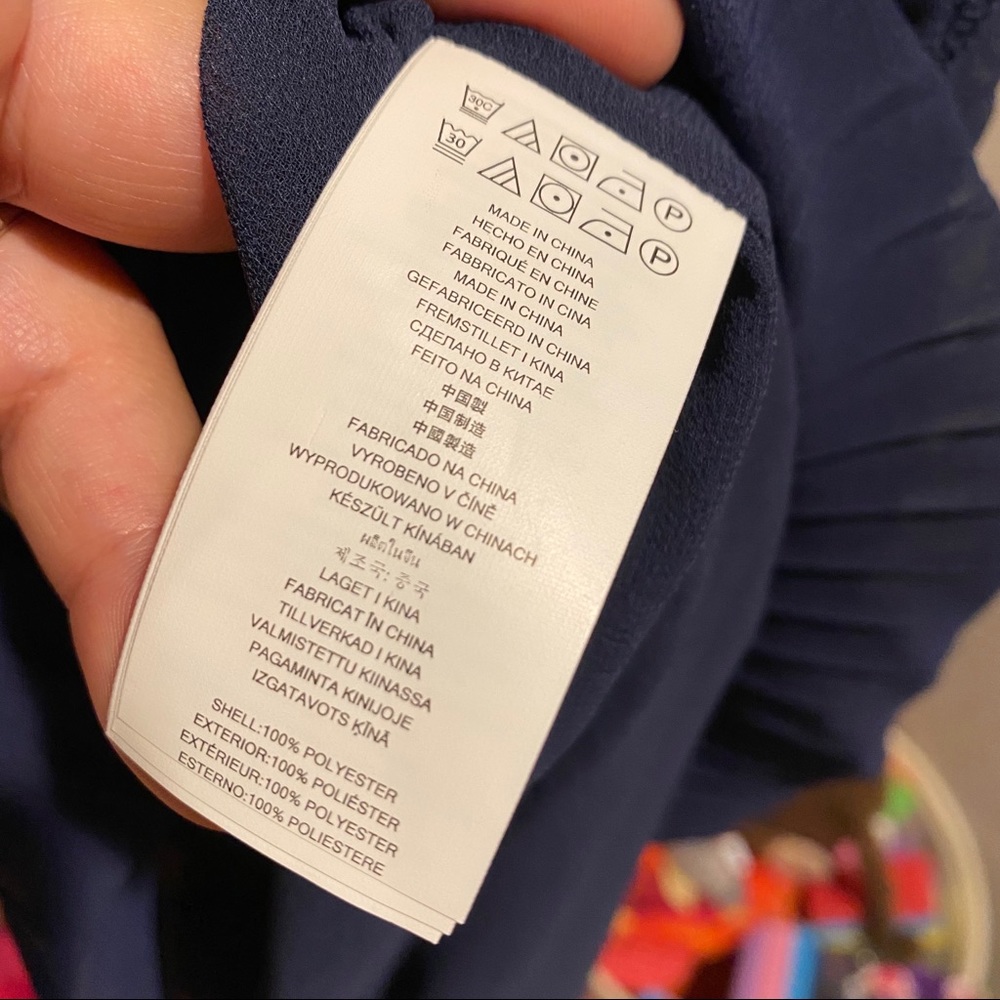 {Michael Kors} Pleated Blue Dress - Picture 11 of 14